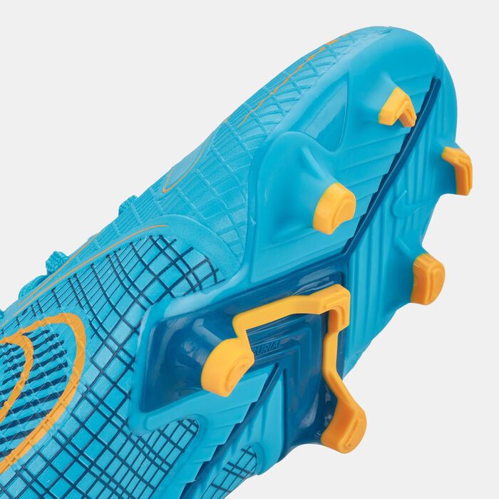 Nike Kids' Mercurial Vapor 14 Academy Multi-Ground Football Shoe Blue Nike Kids' Mercurial Vapor 14 Academy Multi-Ground Football Shoe Blue image number 4