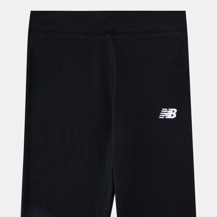 New Balance Kid's Small Logo Leggings Black New Balance Kid's Small Logo Leggings Black image number 2