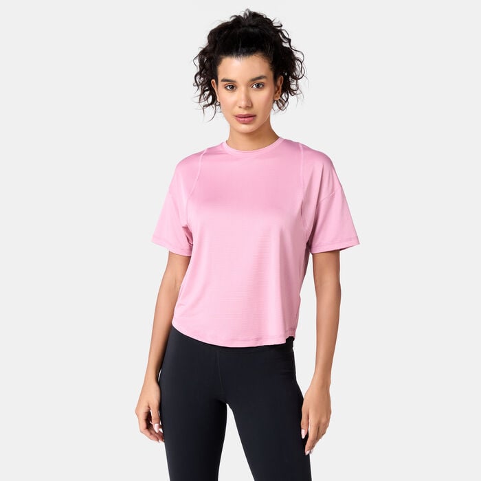 Sun and Sand Sports Women's Mesh T-Shirt Purple Sun and Sand Sports Women's Mesh T-Shirt Purple image number 0
