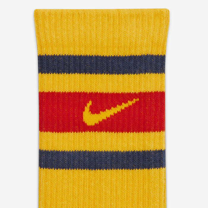 Nike Everyday Plus Cushioned Crew Socks (3 Pairs) yellow Nike Everyday Plus Cushioned Crew Socks (3 Pairs) yellow image number 3