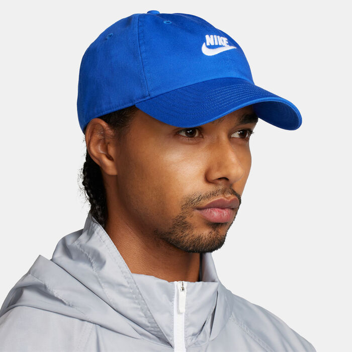 Nike Club Unstructured Futura Wash Cap Blue image number 2
