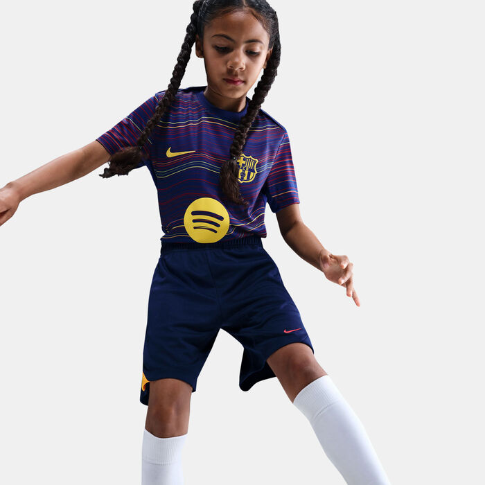 Nike Kids' Dri-FIT Strike Football Shorts (Older Kids) Blue image number 4