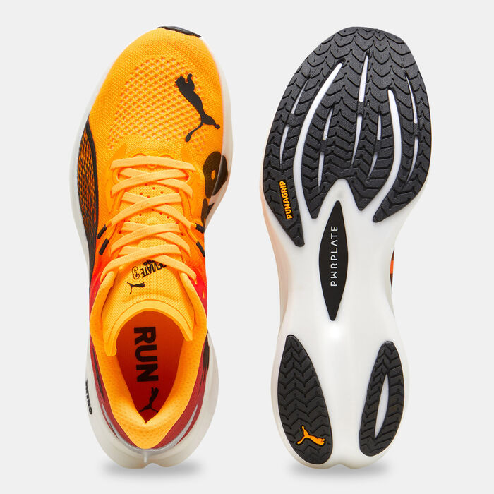 PUMA Men's Deviate NITRO 3 Running Shoes yellow image number 3