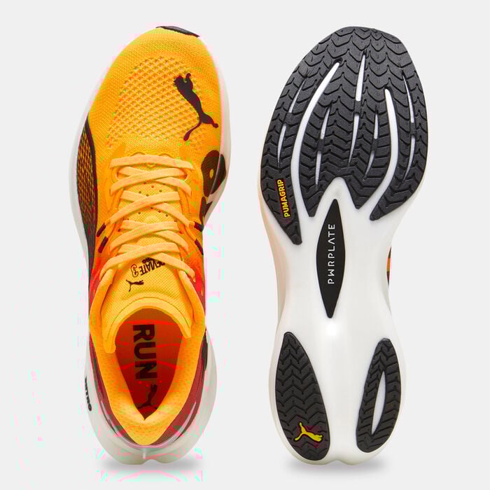 PUMA Men's Deviate NITRO 3 Running Shoes yellow PUMA Men's Deviate NITRO 3 Running Shoes yellow image number 3