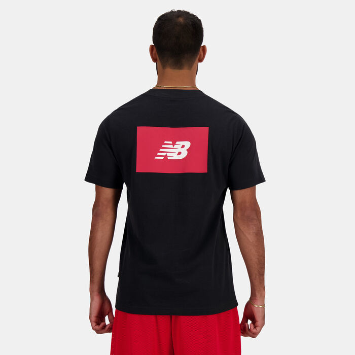 New Balance Men's Logo T-Shirt Black New Balance Men's Logo T-Shirt Black image number 1
