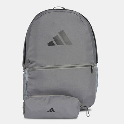 adidas Backpack With Pencil Case Grey adidas Backpack With Pencil Case Grey
