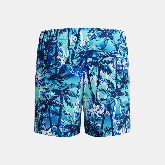 Speedo Kids' Printed Swimming Shorts Blue Speedo Kids' Printed Swimming Shorts Blue image number 1