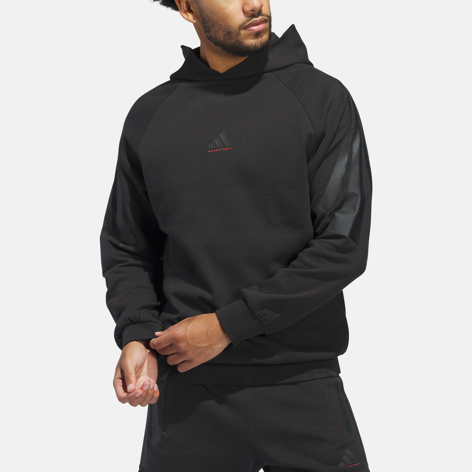 Shop adidas Basketball Spacer Hoodie Black Online in KSA -SSS