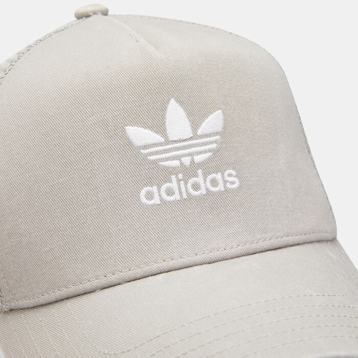 adidas Men's Trefoil Trucker Cap Grey adidas Men's Trefoil Trucker Cap Grey image number 2