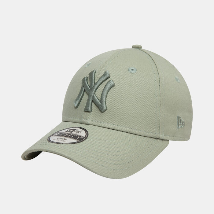 New Era Kids' MLB New York Yankees League Essential 9FORTY Cap Green New Era Kids' MLB New York Yankees League Essential 9FORTY Cap Green image number 1