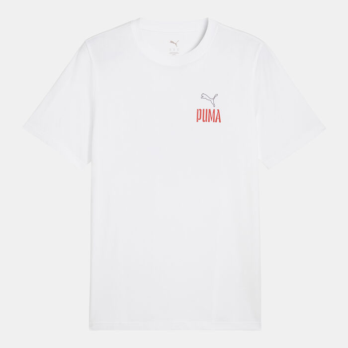 PUMA Men's RTU Values Graphic T-Shirt White PUMA Men's RTU Values Graphic T-Shirt White image number 3