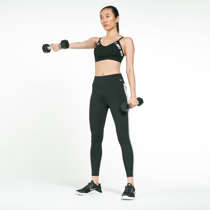 Nike Women's Indy Logo Sports Bra Black image number 2