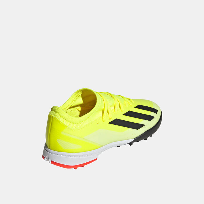 adidas Kids' X Crazyfast League Turf Ground Football Shoes Multi-Color adidas Kids' X Crazyfast League Turf Ground Football Shoes Multi-Color image number 2
