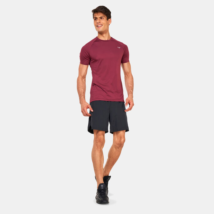 SQUATWOLF Men's Limitless Razor T-Shirt Red SQUATWOLF Men's Limitless Razor T-Shirt Red image number 2