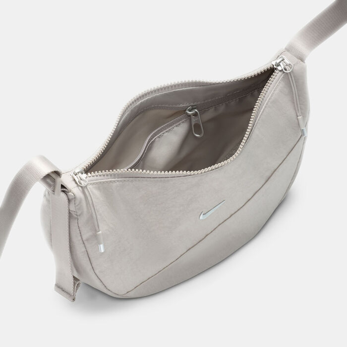 Nike Men's Aura Crescent Crossbody Bag Grey Nike Men's Aura Crescent Crossbody Bag Grey image number 3
