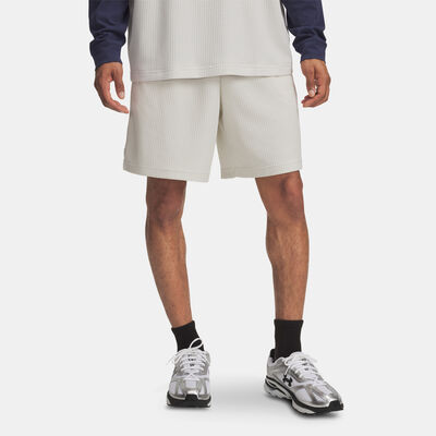 Under Armour Men's Rival Waffle Shorts White