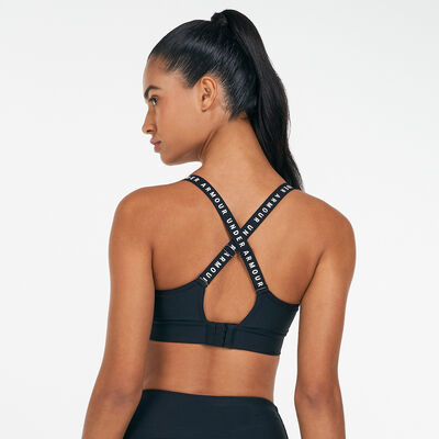 Under Armour Women's Infinity Mid Sports Bra Black Under Armour Women's Infinity Mid Sports Bra Black
