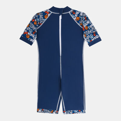 COEGA Kids' Swimming One-Piece Swimsuit Blue COEGA Kids' Swimming One-Piece Swimsuit Blue
