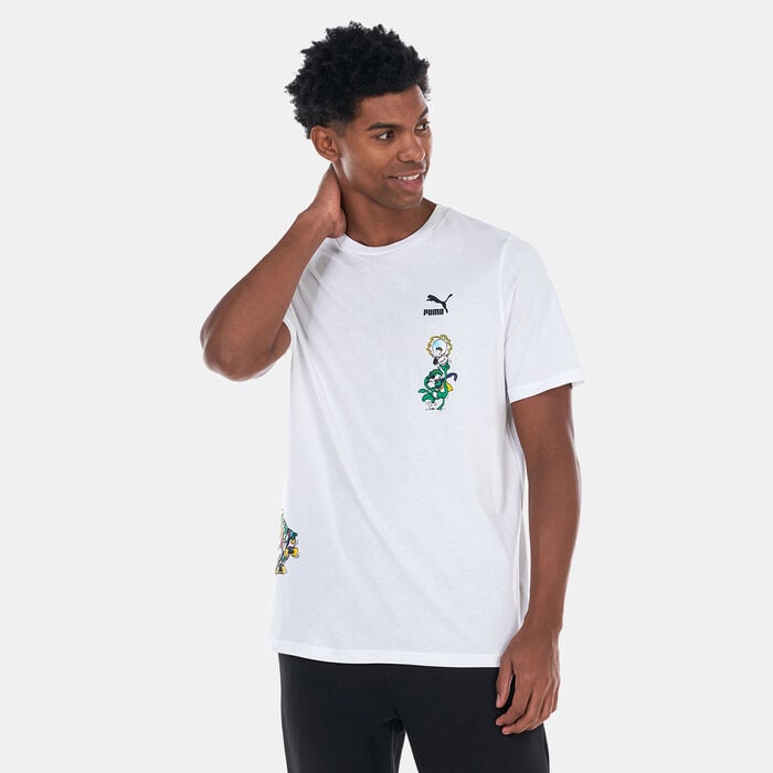 PUMA Men's Classics Super T-Shirt White PUMA Men's Classics Super T-Shirt White image number 0