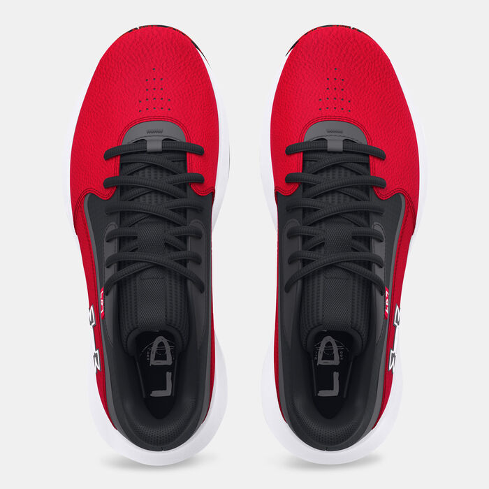 Under Armour Lockdown 7 Basketball Shoes Red image number 4