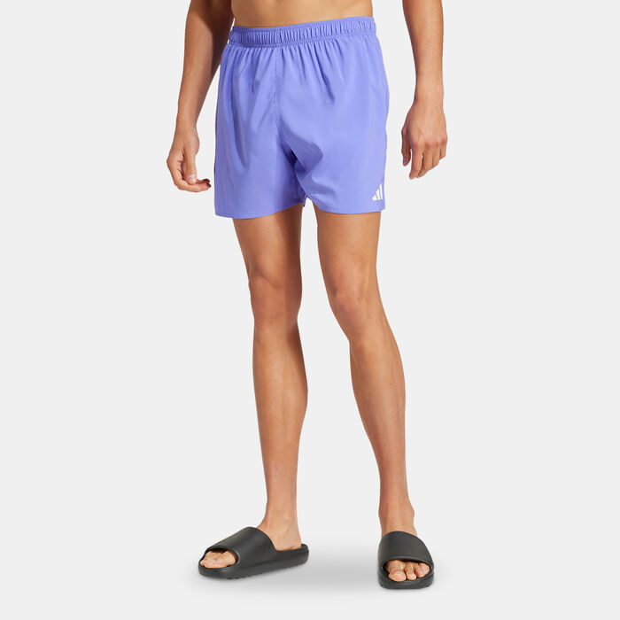 adidas Men's Water Reactive Graphic Swimming Shorts Blue adidas Men's Water Reactive Graphic Swimming Shorts Blue image number 0
