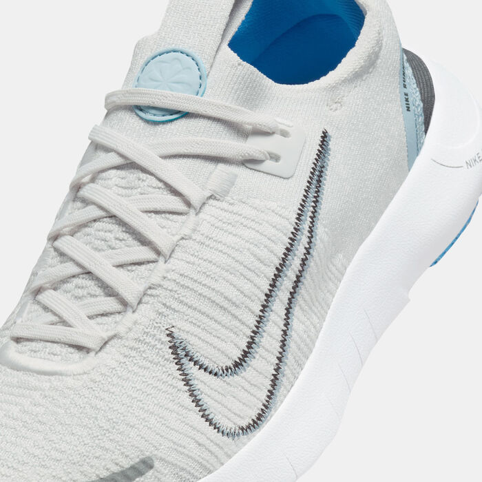 Nike Women's Free RN NN Road Running Shoes Grey Nike Women's Free RN NN Road Running Shoes Grey image number 4