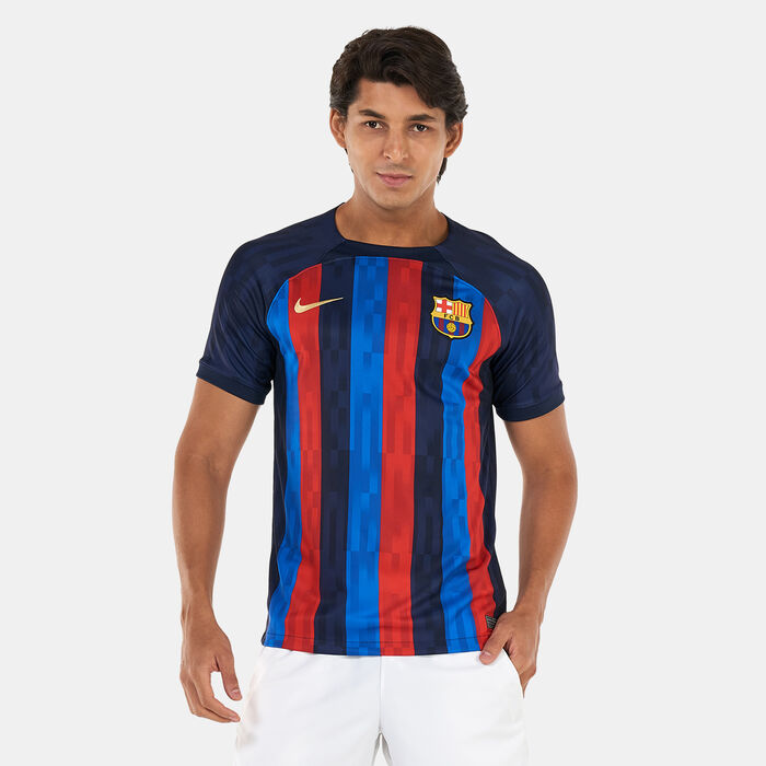 Nike Men's Dri-FIT F.C. Barcelona Stadium Home Jersey - 20222/23 Blue Nike Men's Dri-FIT F.C. Barcelona Stadium Home Jersey - 20222/23 Blue image number 0