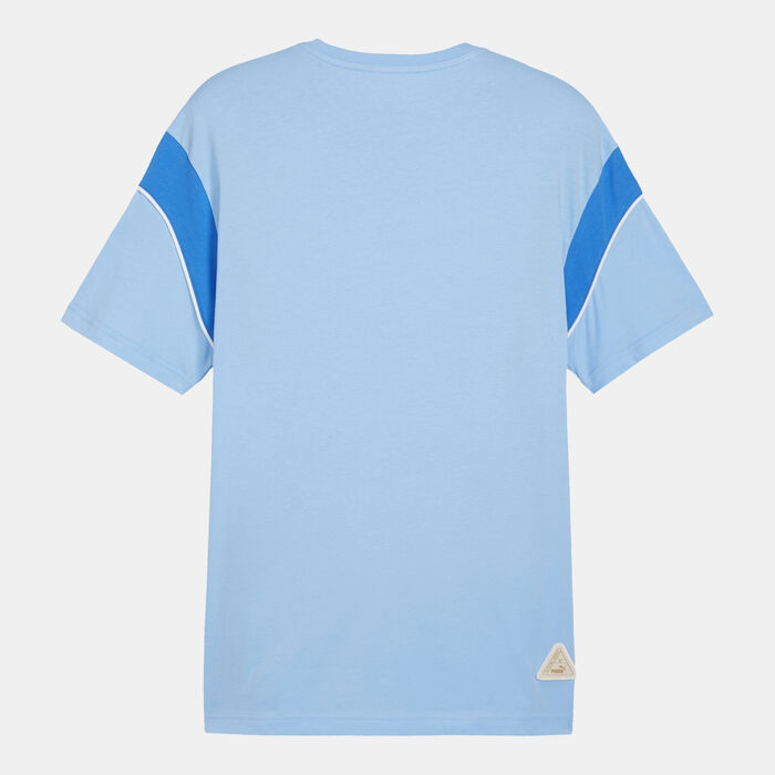 PUMA Men's Manchester City FtblArchive T-Shirt Grey PUMA Men's Manchester City FtblArchive T-Shirt Grey image number 1