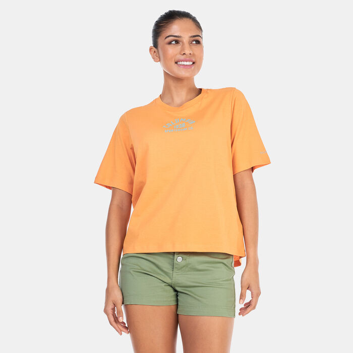Columbia Women's North Cascades™ Relaxed T-Shirt Orange Columbia Women's North Cascades™ Relaxed T-Shirt Orange image number 0