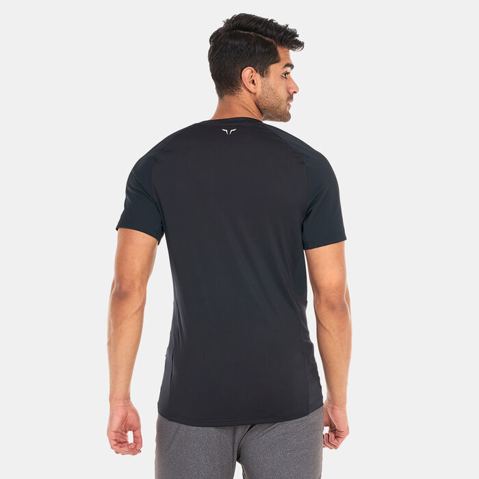 SQUATWOLF Men's Statement Tech Training T-Shirt Black SQUATWOLF Men's Statement Tech Training T-Shirt Black image number 1