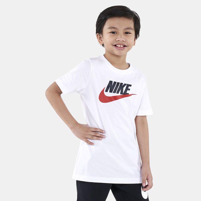 Nike Kids' Futura Icon T-Shirt (Older Kids) White Nike Kids' Futura Icon T-Shirt (Older Kids) White image number 0