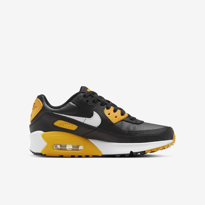 Nike Kids' Air Max 90 LTR Shoes Black image number 2
