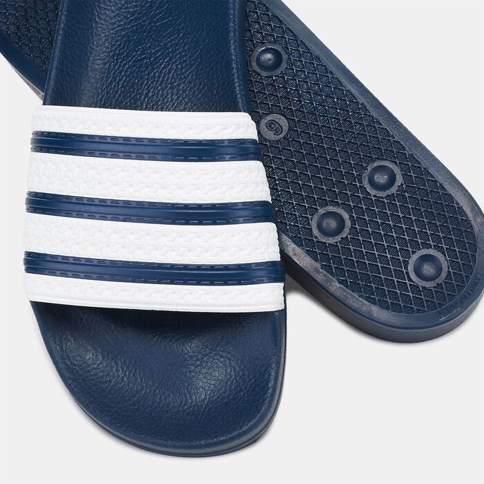 adidas Originals Men's Adilette Slides Blue adidas Originals Men's Adilette Slides Blue image number 2