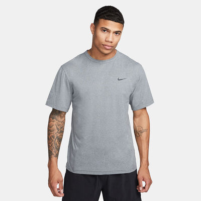 Nike Men's Dri-FIT Hyverse UV Training T-Shirt Grey