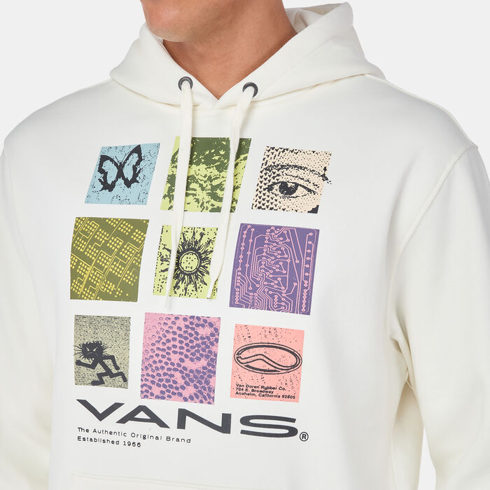 Vans Men's Cluster 66 Hoodie White image number 3