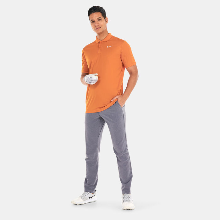 Nike Men's Dri-FIT Victory Solid Golf Polo Shirt Orange Nike Men's Dri-FIT Victory Solid Golf Polo Shirt Orange image number 2