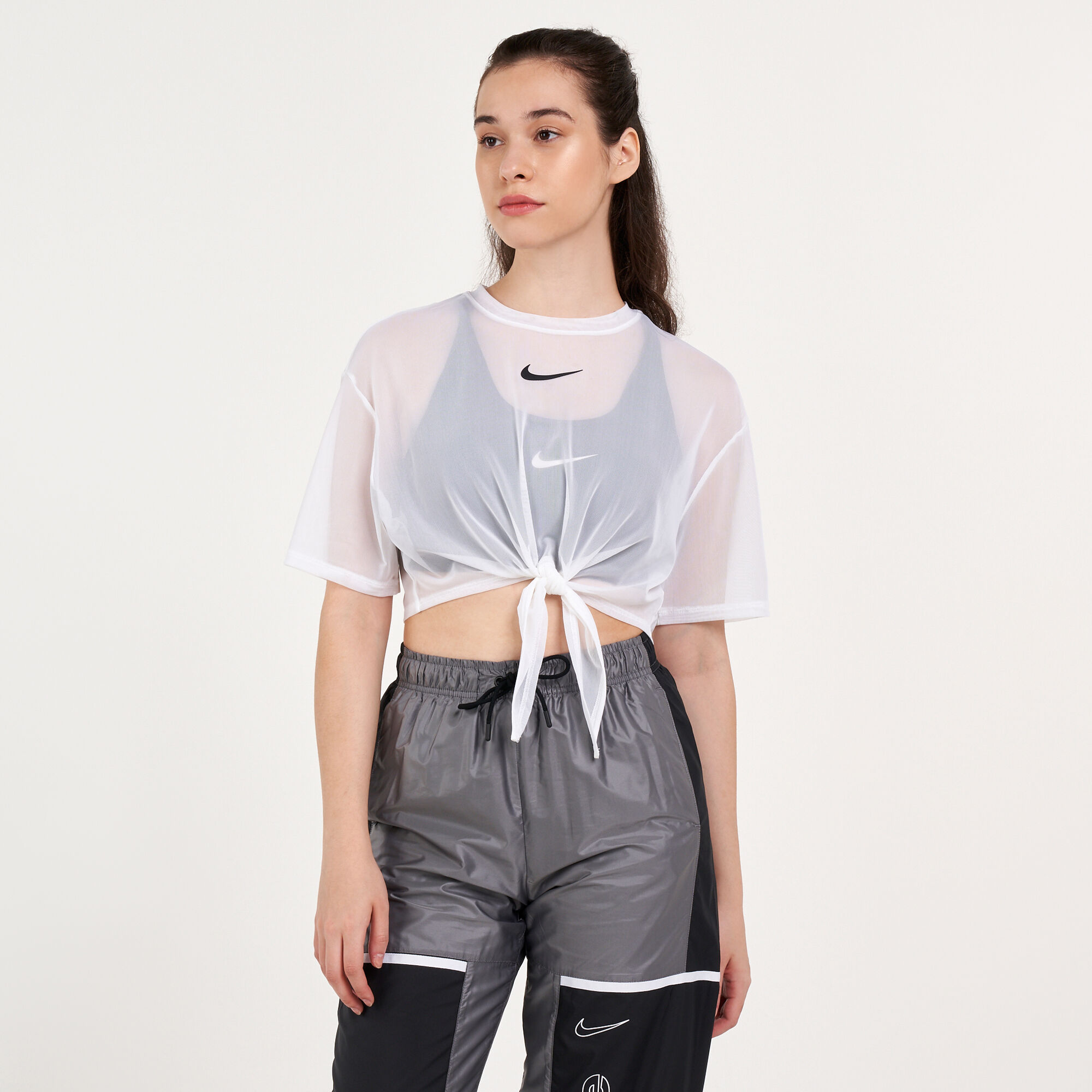 Nike fishnet top 2025