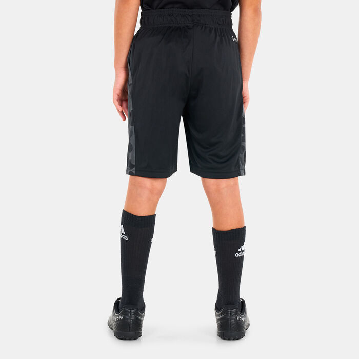 adidas Kids' Designed To Move Camo Shorts Black adidas Kids' Designed To Move Camo Shorts Black image number 1