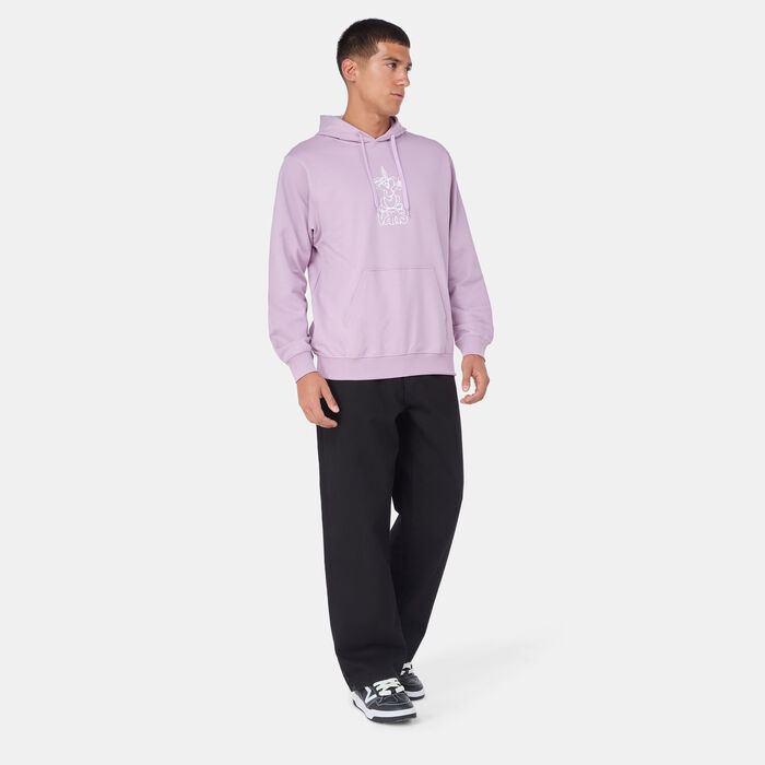 Vans Men's Crazy Eddy 66 Hoodie Purple image number 2