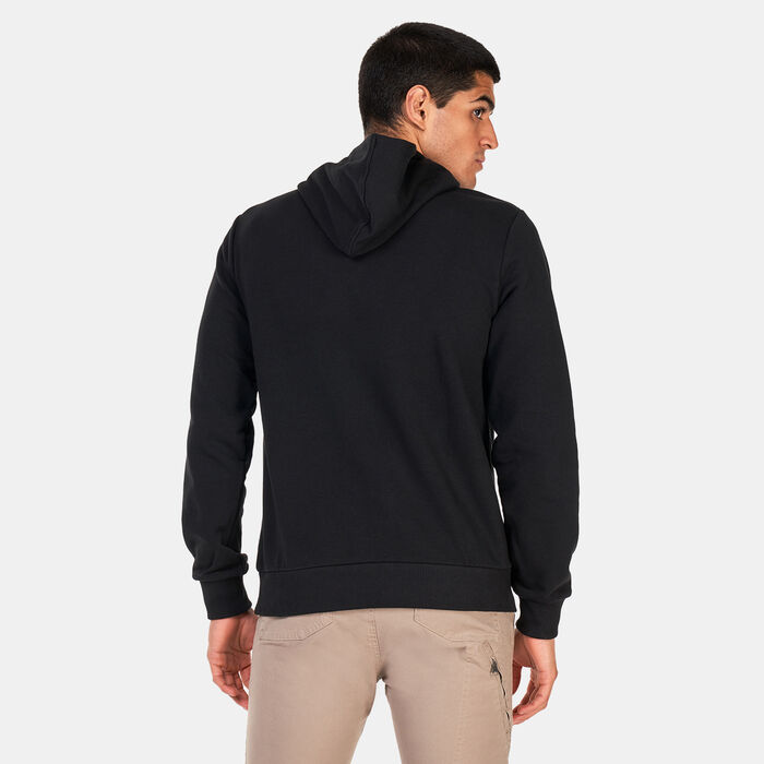 New Era Men's Essential Flag Pullover Hoodie Black New Era Men's Essential Flag Pullover Hoodie Black image number 1