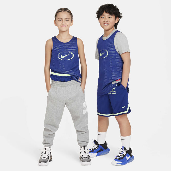 Nike Kids' Culture of Basketball Reversible Jersey Blue Nike Kids' Culture of Basketball Reversible Jersey Blue image number 5