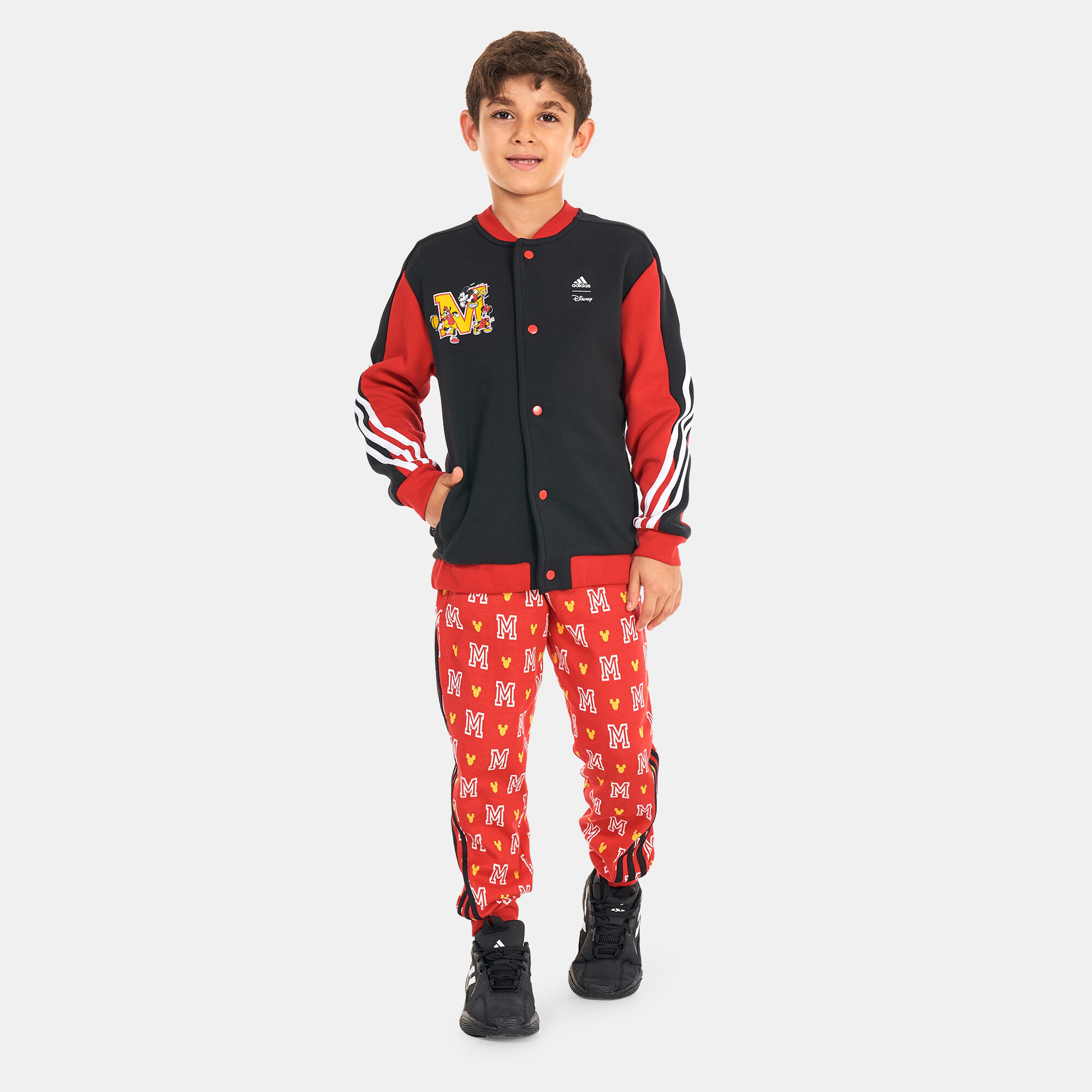 Buy adidas Kids x Disney Mickey Mouse Track Jacket Black in KSA SSS