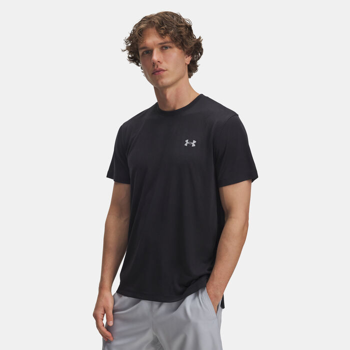 Under Armour Men's Launch Camo Running T-Shirt Black image number 0