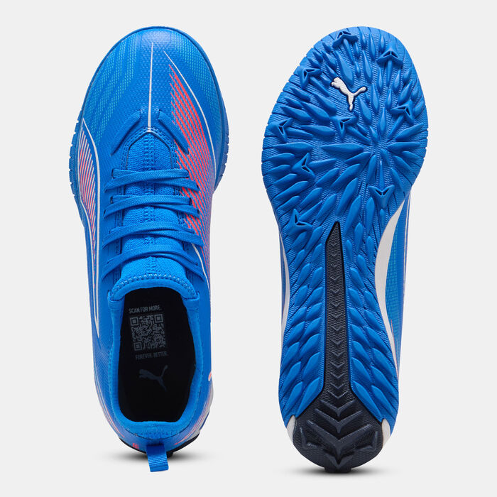 PUMA Kids' ULTRA 6 MATCH Turf Ground Football Shoes Blue PUMA Kids' ULTRA 6 MATCH Turf Ground Football Shoes Blue image number 3