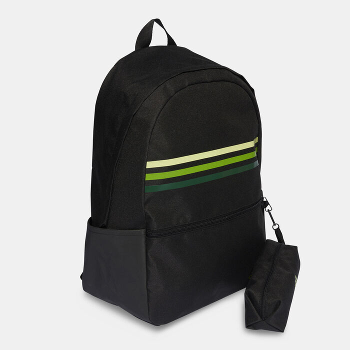 adidas Classic Horizontal 3-Stripes Backpack Black image number 2