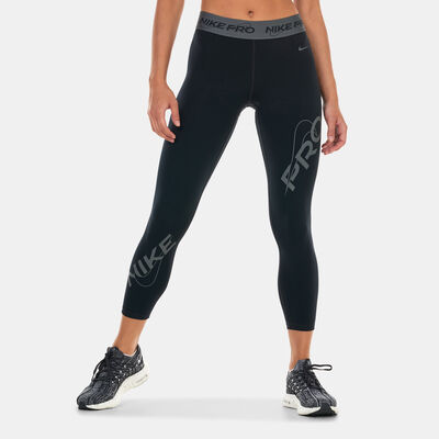 Nike Women's Pro Dri-FIT Graphic Leggings Black