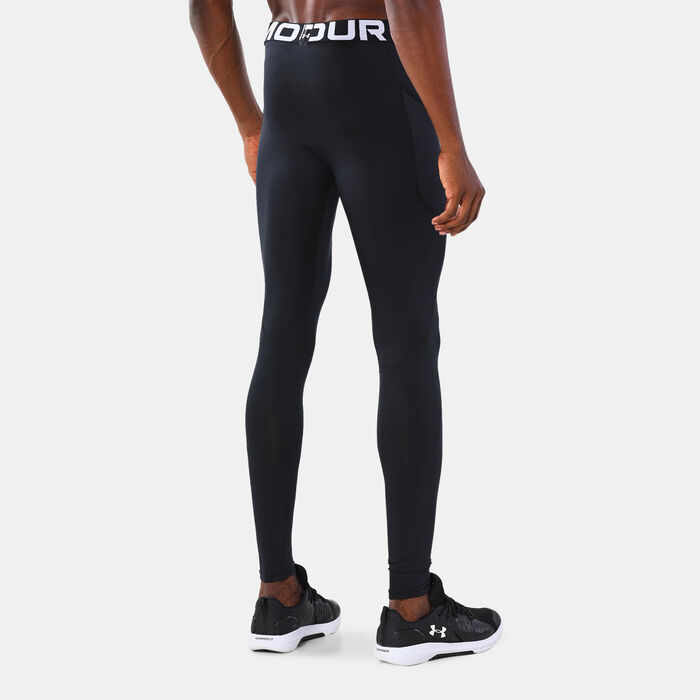 Under Armour Men's ColdGear Armour Tights Black Under Armour Men's ColdGear Armour Tights Black image number 1