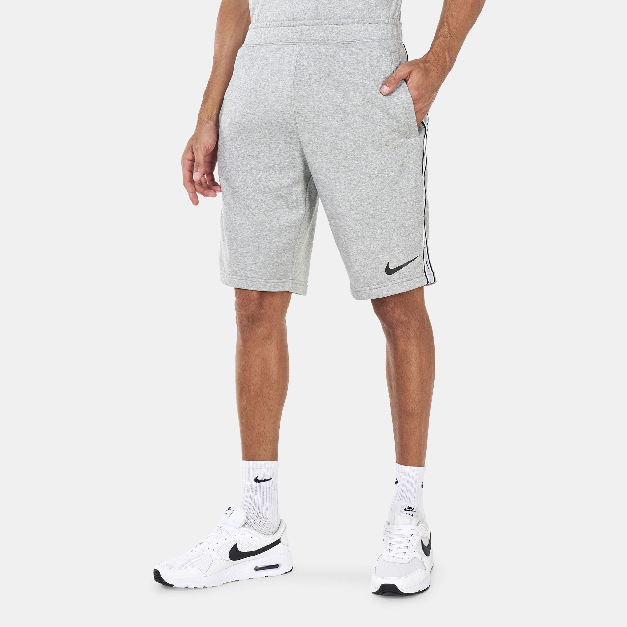 Nike cotton hotsell fleece shorts