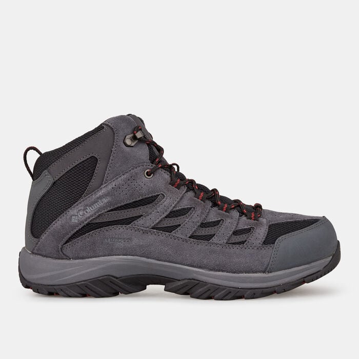 Columbia Men's Crestwood™ Mid Waterproof Hiking Boot Black Columbia Men's Crestwood™ Mid Waterproof Hiking Boot Black image number 0