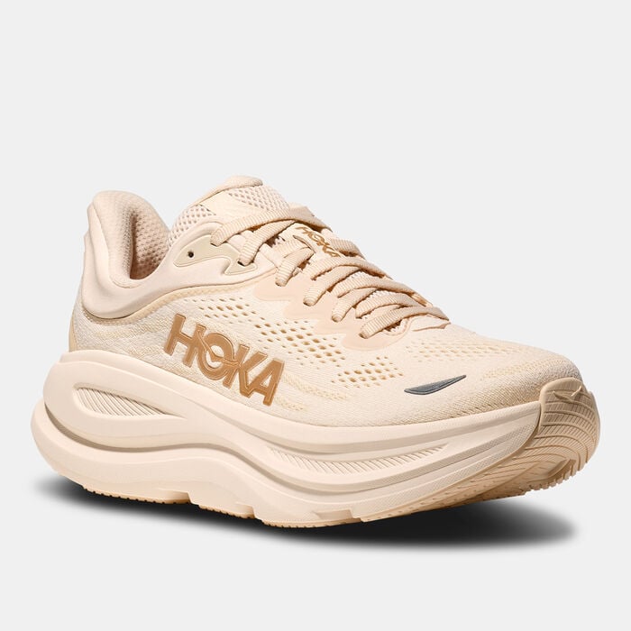 HOKA Women's Bondi 9 Running Shoes White HOKA Women's Bondi 9 Running Shoes White image number 1
